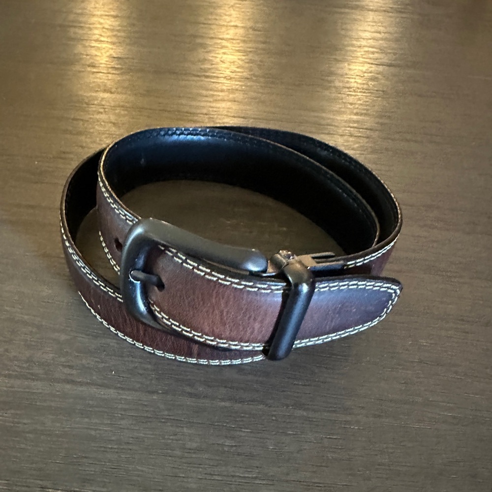 Leather Belt Boys Waist 28